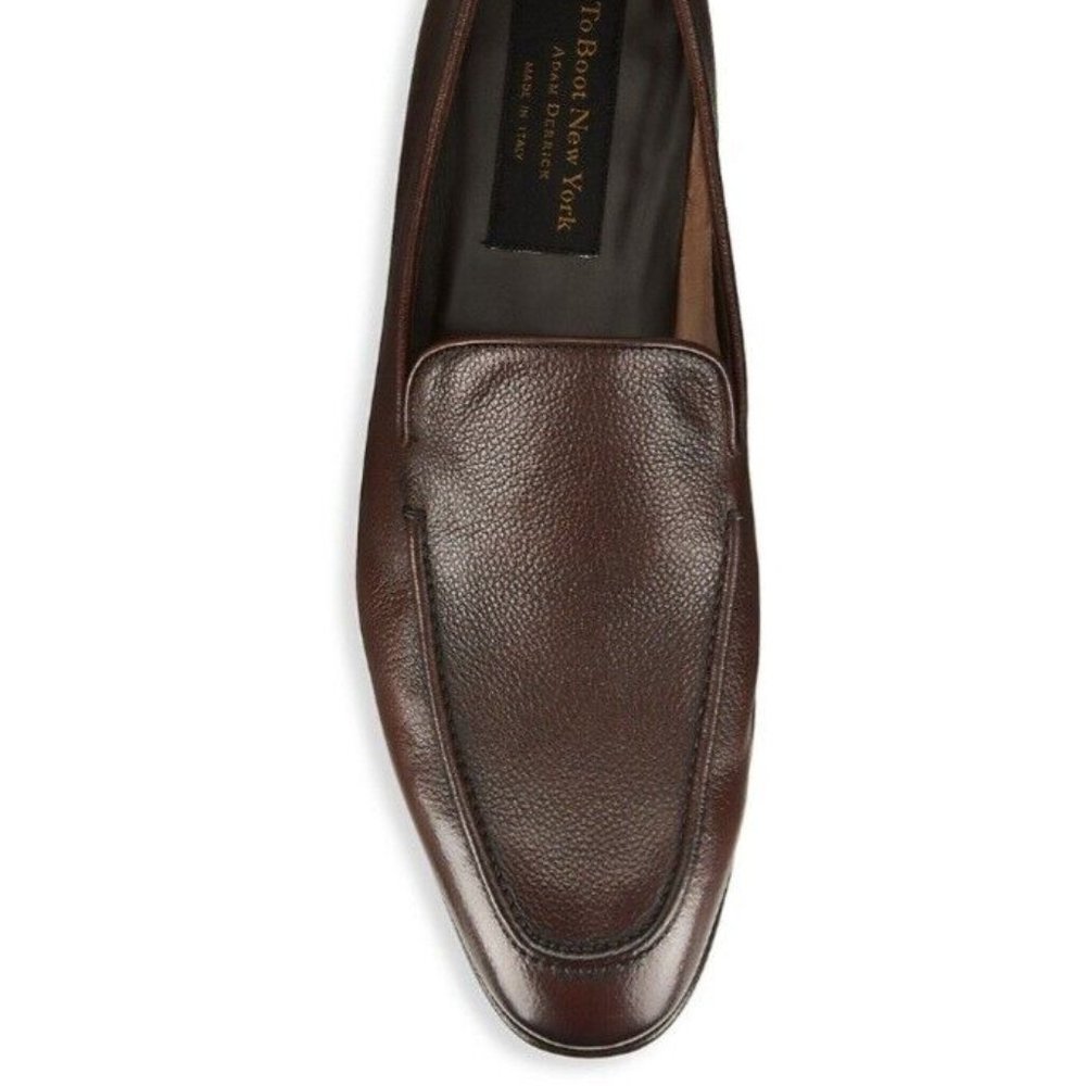 NIB To Boot NY Leather Loafers 11M